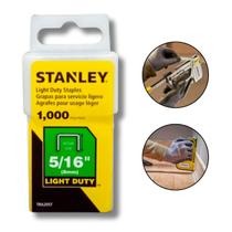 Grampo Grampeador 8mm 5/16" Stanley Tapeceiro Marceneiro Pistola Profissional Manual Estofado Sofá Grampo Grampeador 8mm 5/16" Stanley Tapeceiro Marceneiro Pistola Profissional Manual Estofado Sofá