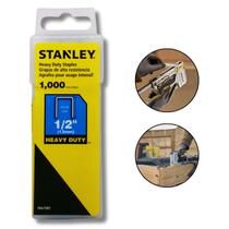Grampo Grampeador Stanley Heavy Duty 12mm 1/2 Pol. Tapeceiro Marceneiro Estofado Pistola Manual