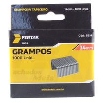 Grampo Grampeador Tapeceiro 6mm 8mm 10mm 12mm 14mm Profissional Com 1000 Grampos Fertak