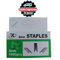 Grampo Grampeador Tapeceiro 8mm, 10mm Profissional Caixa 1000 Unidades - Eda Grampo Grampeador Tapeceiro 8mm, 10mm Profissional Caixa 1000 Unidades - Eda