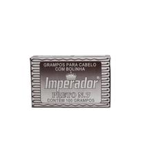 Grampo Imperador P/Cabelo N7 C/100 Preto Grampo Imperador P/Cabelo N7 C/100 Preto
