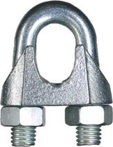 Grampo Leve Clips Para Cabo De Aço I 7/8" - 22,23 Mm