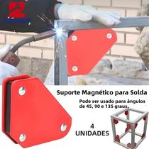 Grampo Magnético Para Soldagem 45 90 135 Graus Suporte De Posicionamento Ferramentas ZEXEF 1-8pcs