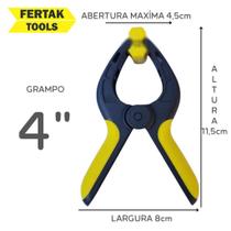 Grampo Mola 4 6 9 Polegadas Multiuso Sargento Prendedo Ficado Garra Reforçado Marceneiro Serralheiro