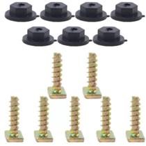 Grampo moldura do paralama (7 parafusos/ 7 porcas)