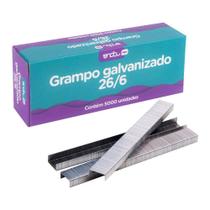 Grampo P/ Grampeador 26/6 Atacado Marca Onda Caixa com 10 Cx