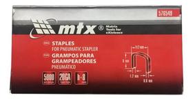 Grampo p/grampeador 8 mm. tipo-53 c/1000 mtx