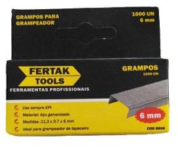 Grampo P/grampeador Fertak 6mm