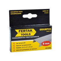 Grampo P/grampeador Fertak 8mm - Dauge Materiais de Construcao