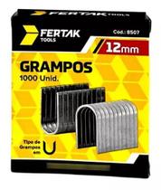 Grampo P/ Grampeador Tapeceiro Pregar Madeira Tipo U 12mm