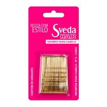Grampo Para Cabelo Sveda Hair Nº 5 Loiro 50 Unidades