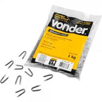 Grampo para cerca 1" x 9 BWG 19 x 11 JP x LPP polido VONDER Grampo para cerca 1" x 9 BWG 19 x 11 JP x LPP polido VONDER