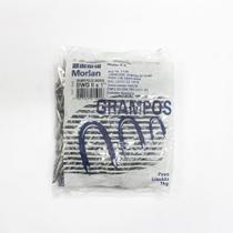 Grampo para Cercas Aroeira Aço Polido BWG 9 x 1" Morlan 1Kg