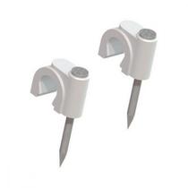 Grampo Para Fio Rifix Cabo 10 Coaxial Branco Caixa Com 50 Pacotes Grampo Para Fio Rifix Cabo 10 Coaxial Branco Caixa Com 50 Pacotes