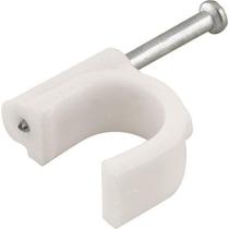 Grampo para fios 8mm² branco redondo com 20 peças - Vonder