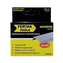 Grampo para Grampeador 10 mm c/ 1000 Peças - Fertak Grampo para Grampeador 10 mm c/ 1000 Peças - Fertak