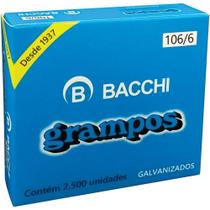 Grampo para Grampeador 106/6 Galvanizado 2500 Grampos (7897849621816)