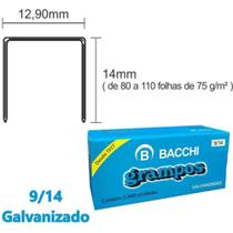 Grampo para Grampeador 9/14 Galvanizado cx c/5000