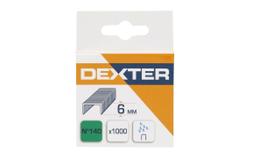 Grampo Para Grampeador De 6mm Caixa Com 1000 Grampos Dexter Grampo Para Grampeador De 6mm Caixa Com 1000 Grampos Dexter