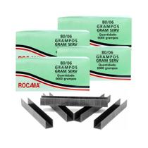 Grampo Para Grampeador Pneumático 80/06Mm Rocama 4 Grampo Para Grampeador Pneumático 80/06Mm Rocama 4