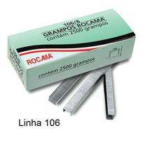 Grampo Para Grampeador Rocama 106/8mm 1 Caixa