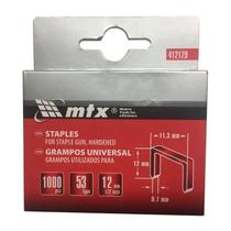 Grampo para Grampeador Tipo 53 12mm Temperado 1000 Peças MTX