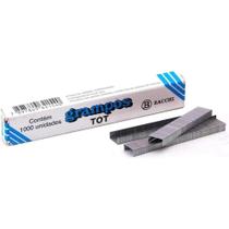 Grampo para Grampeador TOT Galvanizado 1000 Grampos PCT.C/10 Grampo para Grampeador TOT Galvanizado 1000 Grampos PCT.C/10