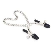 Grampo para Mamilo com Presilha e Corrente Nips