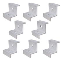 Grampo Presilha P/ Painel Solar Final End Clamp - 8 Peças