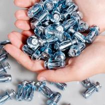 Grampo Rebite de Expansão em Metal M5 - 25 mm. Kit 50 pçs. F-610 Saint Plus