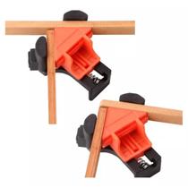 Grampo sargento 4 peças canto aperto angulares 60/90/120 Grampo sargento 4 peças canto aperto angulares 60/90/120