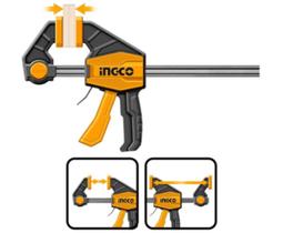 Grampo Sargento Aperto Rápido Ingco 63X300mm 12" - HQBC0160