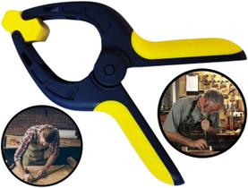 Grampo Sargento Com Mola Aperto Rápido Prendedor Para Marcenaria Carpintaria Multiuso Grampo Sargento Com Mola Aperto Rápido Prendedor Para Marcenaria Carpintaria Multiuso