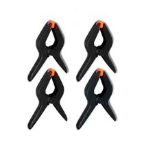 Grampo Sargento Nylon P/ Marceneiro 7cm 4 Peças - 123Útil Grampo Sargento Nylon P/ Marceneiro 7cm 4 Peças - 123Útil