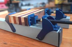 Grampo Sargento Pipe Clamp Sextavado - Kit 2 Pç