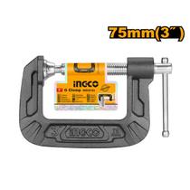 Grampo Sargento Tipo C 3Pol 75MM INGCO