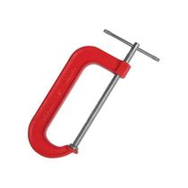 Grampo Sargento Tipo C Para Fixação 8 Metalsul Abertura 200mm