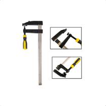 Grampo Sargento Tipo F 80 X 300 mm Aço Cromo Vanádio