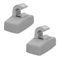 Grampo Suporte Do Quebra Sol Gol Golf Polo 2 Pçs Grampo Suporte Do Quebra Sol Gol Golf Polo 2 Pçs