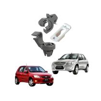 Grampo Sustentação Vareta Capô Celta Corsa Prisma Agile Omega Vectra Classic Sedan Kit 3 Peças