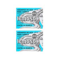 Grampo Teimoso N 5 Com 50Un Louro - Kit Com 2Un Grampo Teimoso N 5 Com 50Un Louro - Kit Com 2Un
