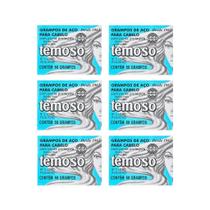 Grampo Teimoso N 5 Com 50Un Louro - Kit Com 6Un