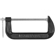 Grampo Tipo C 12" Tramontina com Corpo em Ferro Fundido e Pintura Eletrostática