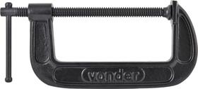 Grampo tipo c 3" ferro nodular - Vonder Plus Grampo tipo c 3" ferro nodular - Vonder Plus
