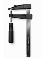 Grampo Tipo F 120x300mm Preto Alta Pressão Reforçado Profissional Ideal para Marcenaria Carpintaria Fixação Precisa Grampo Tipo F 120x300mm Preto Alta Pressão Reforçado Profissional Ideal para Marcenaria Carpintaria Fixação Precisa