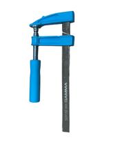 Grampo Tipo F 50x150mm Azul Reforçado Alta Pressão Profissional Ideal para Marcenaria Carpintaria Fixação Precisa Grampo Tipo F 50x150mm Azul Reforçado Alta Pressão Profissional Ideal para Marcenaria Carpintaria Fixação Precisa