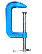 Grampo Tipo G 150mm 6 Pol Azul Alta Pressão Reforçado Ideal para Marcenaria Carpintaria Fixação Precisa Grampo Tipo G 150mm 6 Pol Azul Alta Pressão Reforçado Ideal para Marcenaria Carpintaria Fixação Precisa