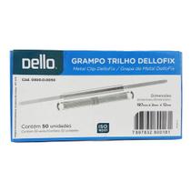 Grampo Trilho Metal C/50 Jgs. Delo - DELFIX
