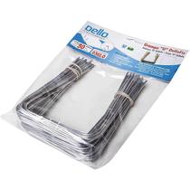 Grampo Trilho Metal Grampo U Sem Trilho Prata Com 50 Un Grampo Trilho Metal Grampo U Sem Trilho Prata Com 50 Un