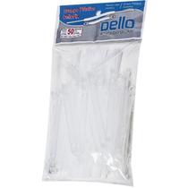 Grampo trilho plastico dellofix branco dello